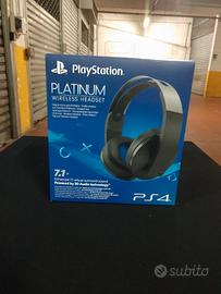 PLAYSTATION PLATINUM PS4 Cuffie
