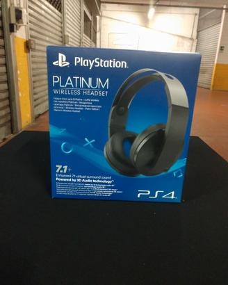 PLAYSTATION PLATINUM PS4 Cuffie