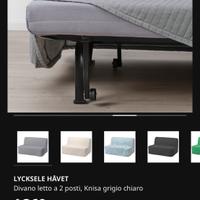 Divano letto Ikea con le ruote perfetto