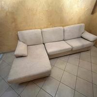 Divano letto con penisola