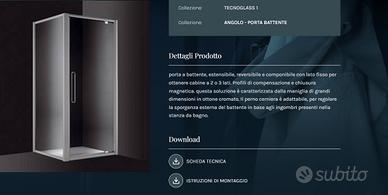 piatto e box doccia usati