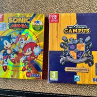 Switch 2 giochi Sonic mania plus/Two point campus