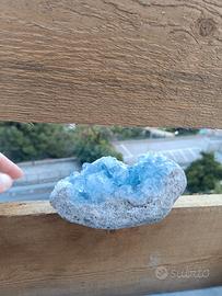 Geode Celestina Madagascar 1,389 kg – Sky Blue