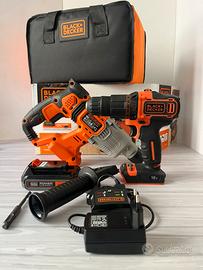 Set tassellatore+avvitatore/trapano a percussione