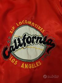 Giacca vintage locomotives baseball 