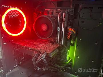 PC Gaming Ryzen 5 5600 + RX 6600 XT 16GB