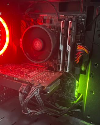 PC Gaming Ryzen 5 5600 + RX 6600 XT 16GB