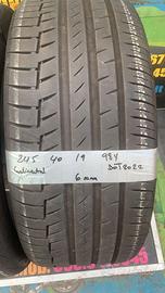 2 gomme usate 245 40 19 98y Continental estive