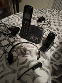 Telefono Alcatel XL280 Voice + Plantronics C56