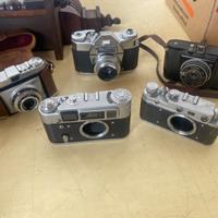 Blocco macchine fotografiche anni 50