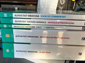 Kit Alpha test MEDICINA + eserciziario Editest - Libri e Riviste In vendita  a Milano