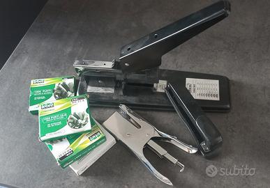 set 3 cucitrici da casa e ufficio