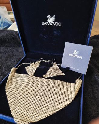 Set due pezzi. Swarovski.  Originale. Con 