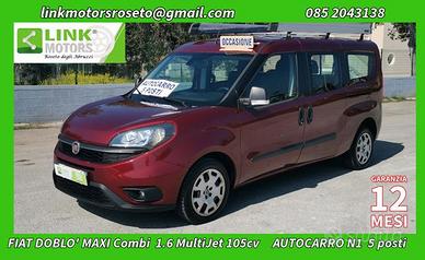 FIAT Doblo Maxi Combi 5 posti N1 1.6 MJT 105CV L