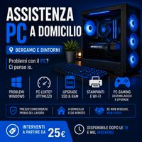 Assistenza PC a domicilio - Bergamo