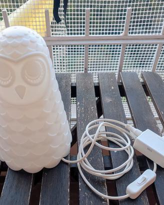 Lampada da tavolo IKEA SOLBO a forma di gufo