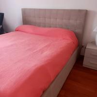letto matrimoniale con contenitore 
