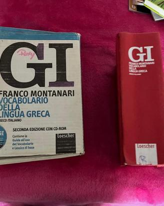 Dizionario di Greco – GI copertina rigida