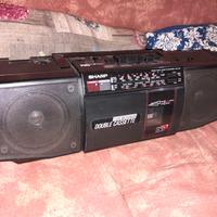 radio sharp vintage leggere bene l annuncio
