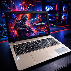Pc portatile asus Intel i3 7020U+SSD 500gb