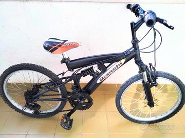 bici bi ammortizzata bianchi 20 