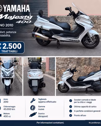 Yamaha Majesty ip400