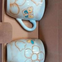 4 tazze mug thun + gattino thun 
