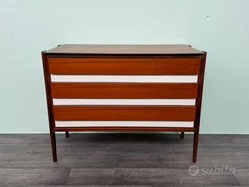 Cassettiera anni 60 stile scandinavo in teak