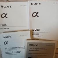 libretto istruzioni Sony Alpha 900
