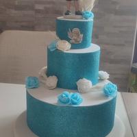 torta finta comunione 