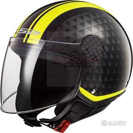 Casco LS2 - Sphere Lux Crush Giallo Carbonio