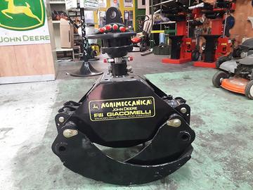 PINZA TRONCHI + ROTORE IDRAULICO.