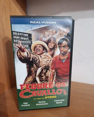Febbre da cavallo vhs