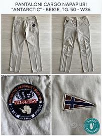 Pantaloni uomo cargo Napapijri Antartic Beige tg50