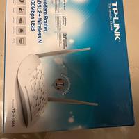 Modem adsl2 router  tplink 300mbps wireless