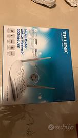 Modem adsl2 router  tplink 300mbps wireless