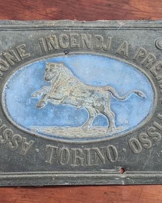 Vecchia Targa Toro Assicurazioni