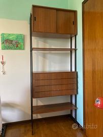 Libreria anni Cinquanta design scandinavo