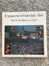 Vinile Guccini Live - Fra la via Emilia e il West