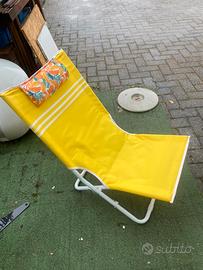 Sdraio regolabile per giardino