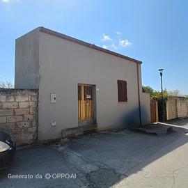 magazzino con cantina 
