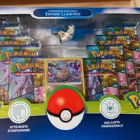 Box pokemon Evee lucente collezione premium