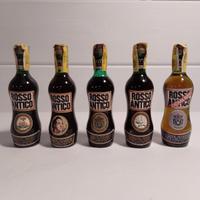 Collezione 5 bottigliette mignon Rosso Antico 