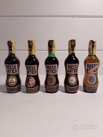 Collezione 5 bottigliette mignon Rosso Antico 