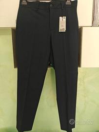 Pantalone eleganti/abito blu navy Mango