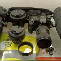 Sony A77 e corredo Sigma