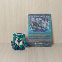 Gormiti Squalis Magic Egg Final Evolution con cart