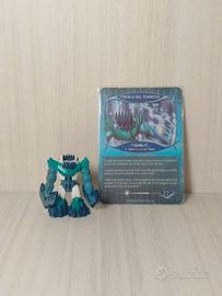 Gormiti Squalis Magic Egg Final Evolution con cart