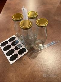 Bottiglie vetro set