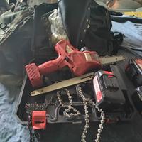 motosega potatore a batteria